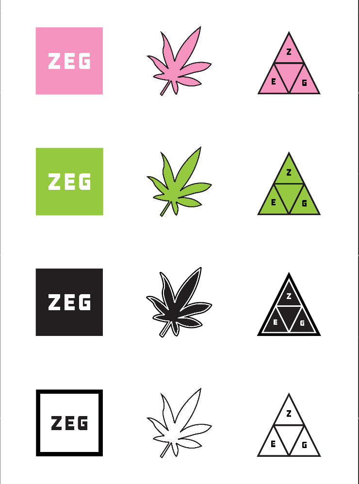 Zeg Dank Sticker Sheet