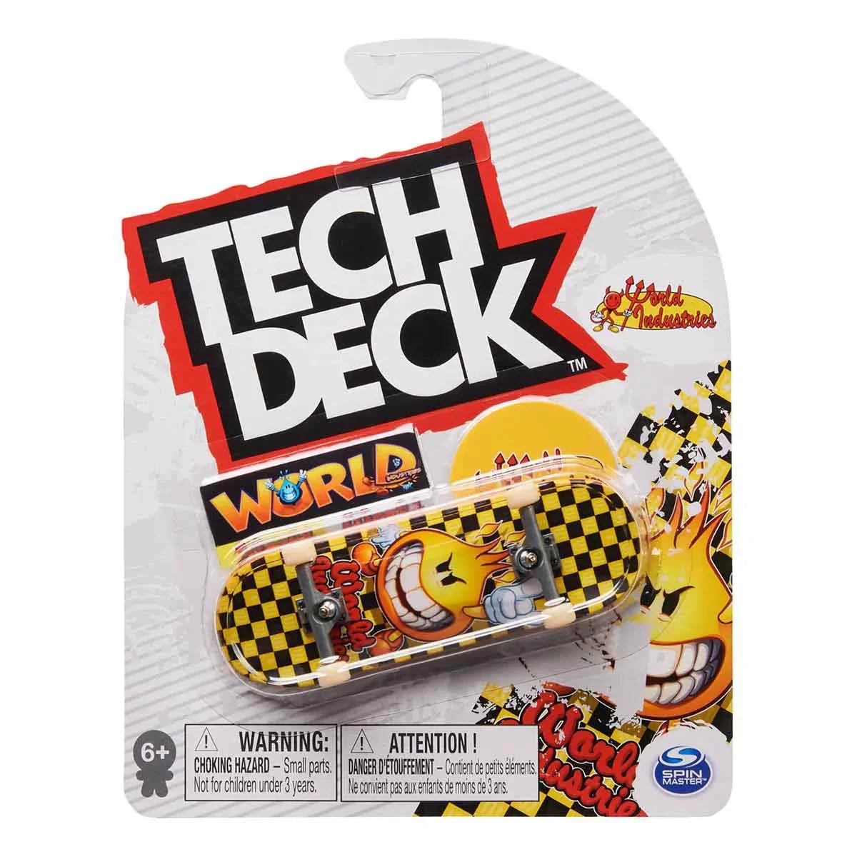 Tech Deck - World Industries Yellow Flame Boy