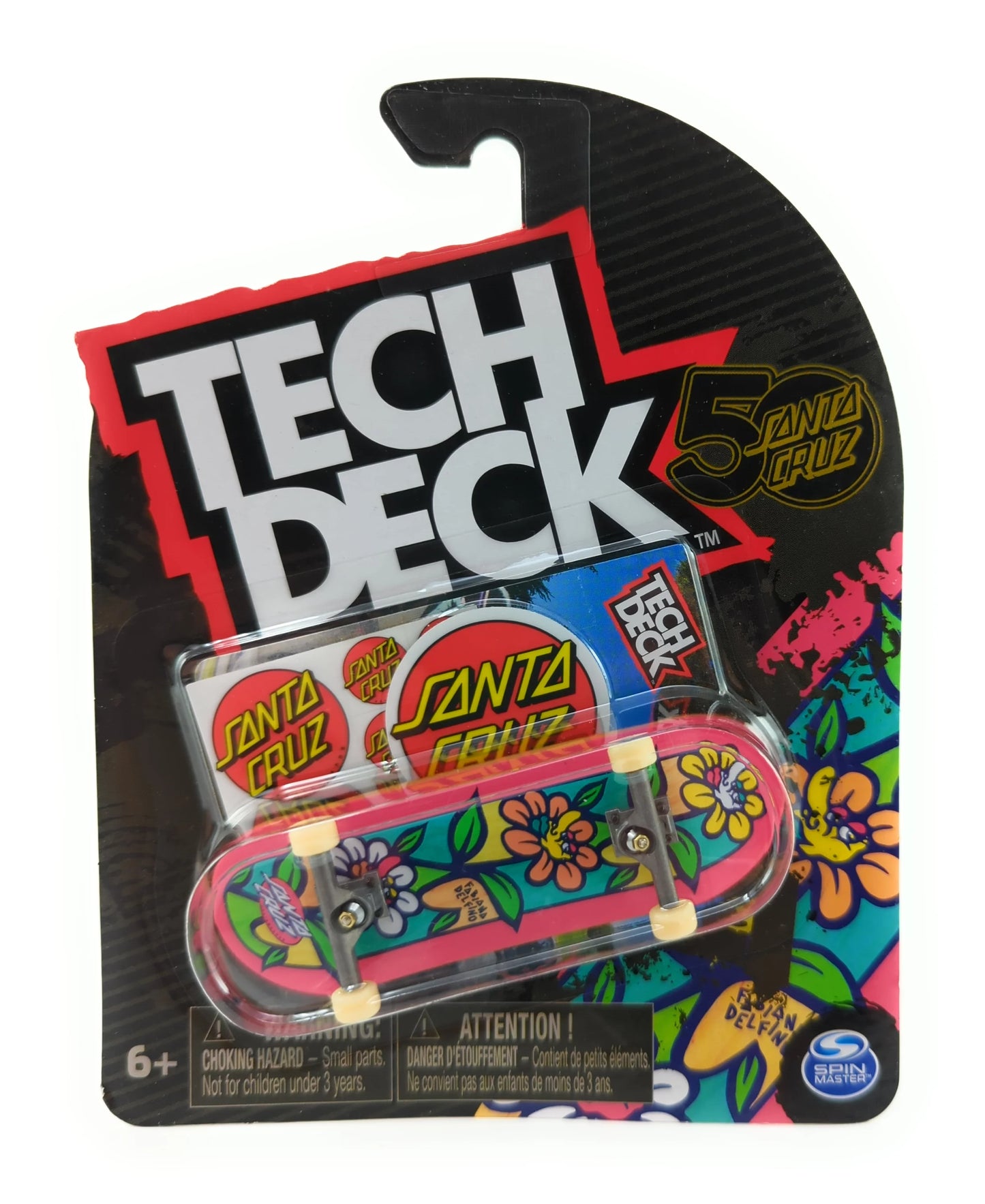 Tech Deck - Santa Cruz 50th Anniversary Floral