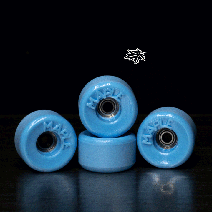 Maple Wheels - Arctic Blue "BOWL"