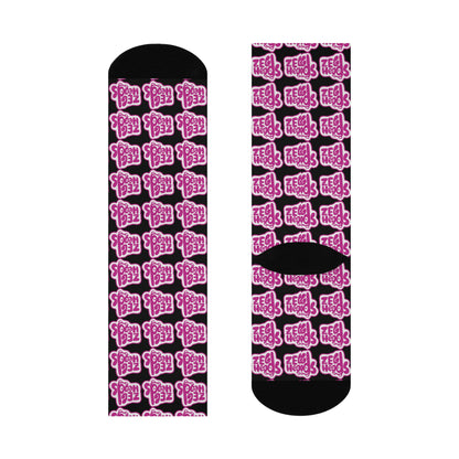 Zeg Heads Logo Crew Socks